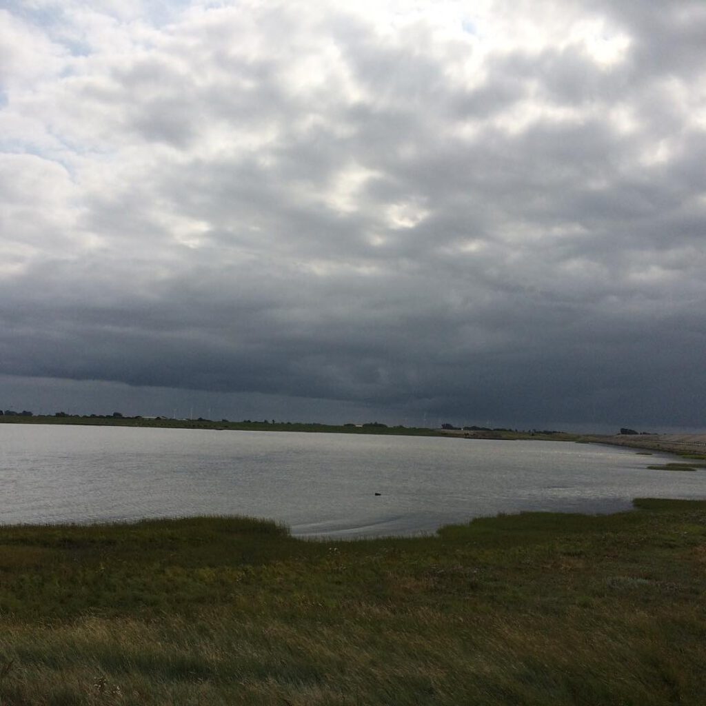 Wasser am Eider Sperrwerk