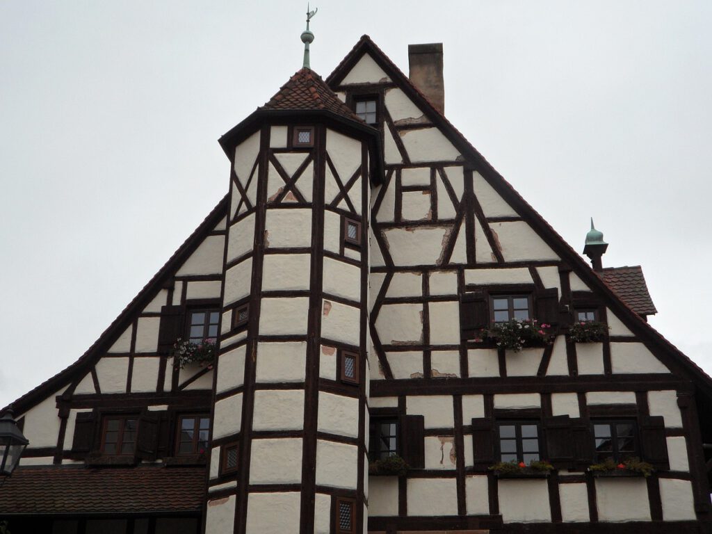 Nürnberg Altstadt, Architektur, Deutsch entdecken